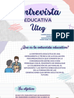 Entrevista Educativa, Vocacional y Tutorial