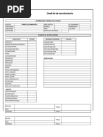 Check List Luminaria