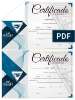 Certificado de Admisão em Lenço