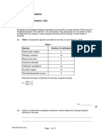 Maths Skills Questions