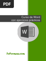 Completo Curso de Word Con Ejercicios Prácticos 1