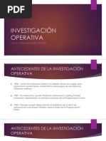 Tema 1 Investigación de Operaciones