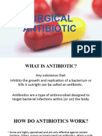 SURGICAL Antibiotic