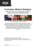 Formation Motion Designer