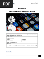 Actividad 11. Aplicacion de La Inteligencia Artificial