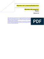 Plantilla Documento Vision