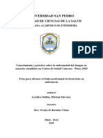 Lachira Sullon - 2020 - Conocimiento y Práctica Sobre La Enfermedad Del de