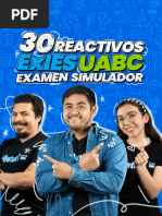 30 Reactivos Exies Uabc Examen Simulador