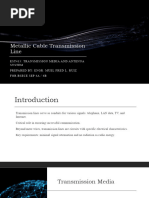 II. Metallic Cable Transmission Ver 2