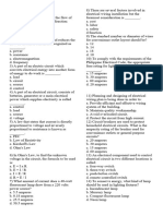 TLE MAJOR TEST SET 010 Basic Electricity 1