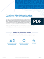 American Express Card On File Tokenization Overview