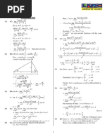 29.12.2023 Limit, Continuity and Differentiability of Function - SOLUTIONS