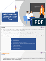 IAS Conduction Communication Flow