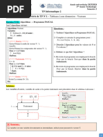 Corrigé de La Série TP N°01 LMD 23 - 24