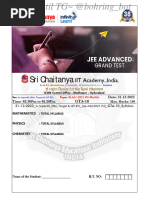 Gta 10 Full Syllabus Jee Advanced QP 31-12-2023