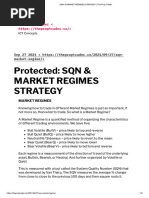 SQN - Market Regimes Strategy - The Prop Trader