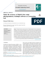 Study The Accuracy of Digital Close Range Photogrammet - 2019 - Alexandria Engin