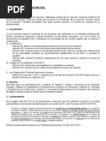 Programa Derecho Procesal Civil III, 5 A