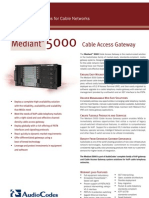 Audio Codes Mediant5000 Cable