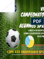 Vi Campeonato de Ex Alumnos SPX Ok