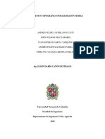 Levantamiento Topográfico Por Radiación Simple