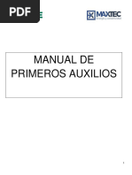 Manual de Primeros Auxilios