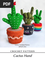 CACTUS - HAND - Eng Free Pattern