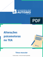 Alteraçoes Psicomotoras No Tea