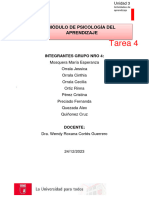 Tarea Práctica 4. Unidad 3. APRENDIZAJE - Grupo 4