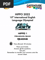 HIPPO 2022 HIPPO1PreliminaryPaper