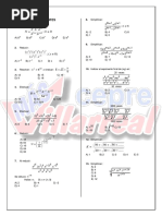 Algebra Exponentes Balarezo