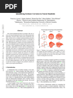 Quantifying Extrinsic Curvature in Neural Manifolds