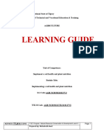 M 11 - Final LG On Implementing A Soil Health and Plant Nutrition