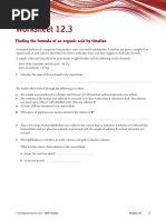 Acid-Base Titration Question