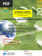 Dossier Master RSE UNEX MATRICULA ABIERTA