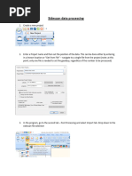 Sidescan Processing QuickStartGuide