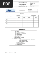 Exemple Procédure Audit Interne