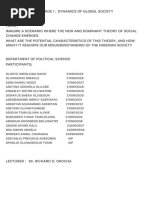 Course Social Change I Dynamics of Global Society-1