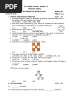 Class4 PT2 Mathsmodelpaper