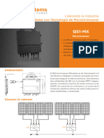 APsystems QS1 MX Datasheet Spanish