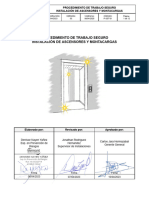 P-SST-01 V.03 Procedimiento de Instalación de Montacargas Hidraulicos