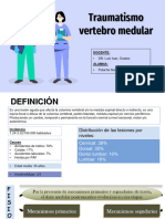 Traumatismo Vertebro Medular