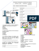 Atividade - Formação de Palavras