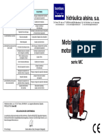 Motobombas Con Motor de Gasolina: Serie MC