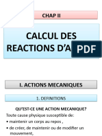 CALCULS DES REACTIONS D'APPUIS - Copie