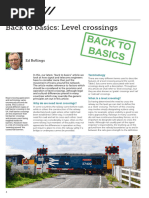 Back To Basics Level Crossings (CertMat)