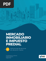 Mercado Inmobiliario e Impuesto Predial Aplicaciones de Tecnicas de Valuacion Masiva