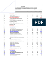 Presupuesto General Por Partidas