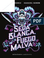 Seda Blanca Fuego Malva