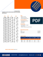 Rebar Grade 60 Deacero Spec Sheet